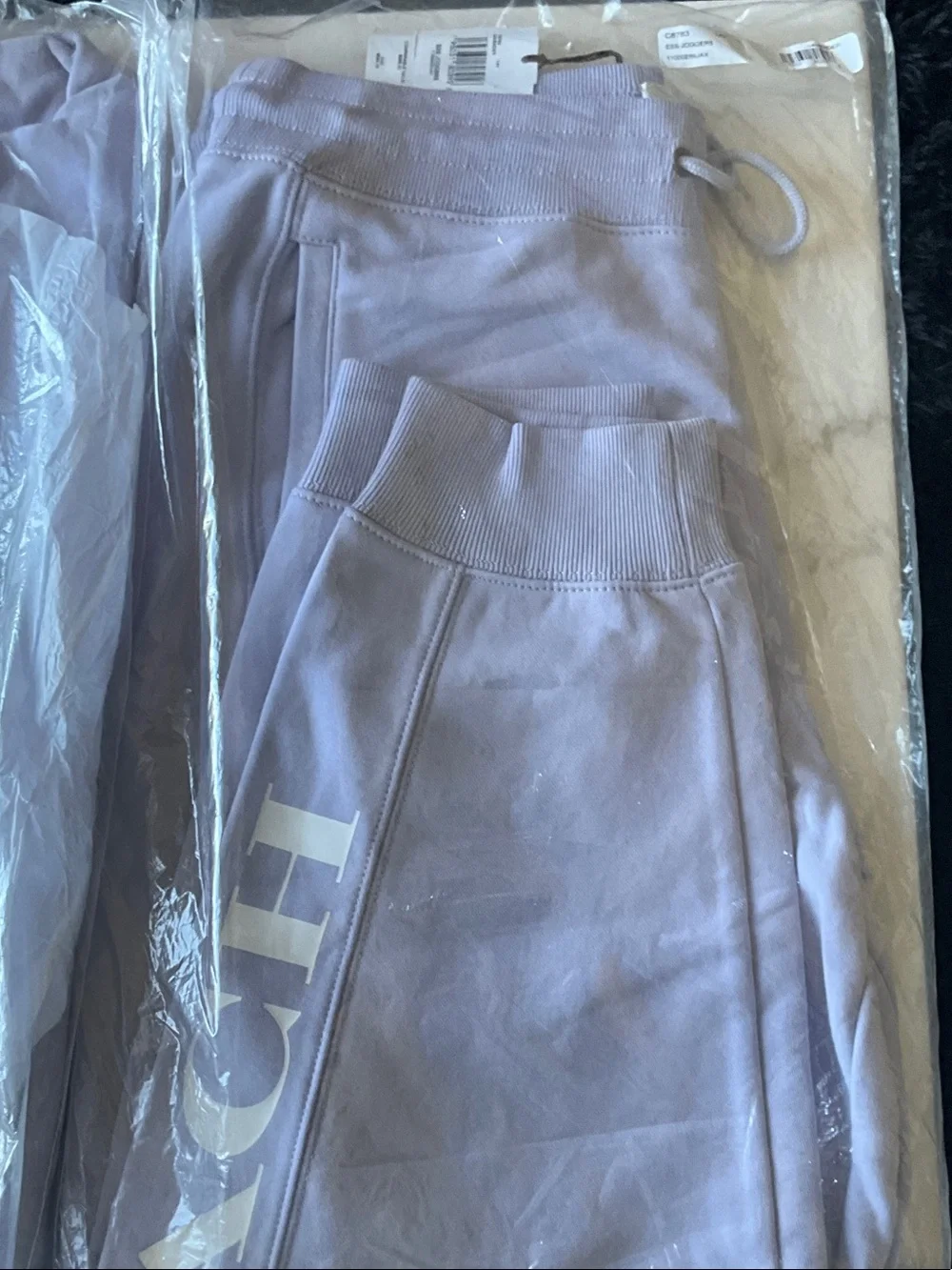NWT Women’s Coach Lavender Logo Jogger Set